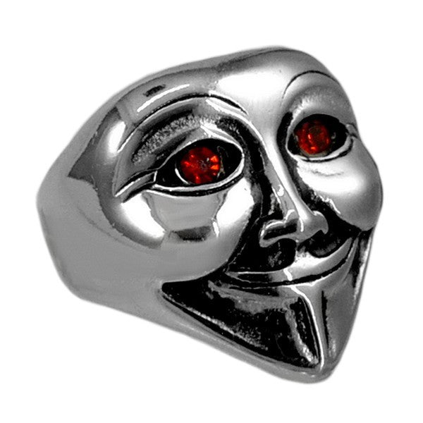 316 steel ring - Silver color - Anonymous