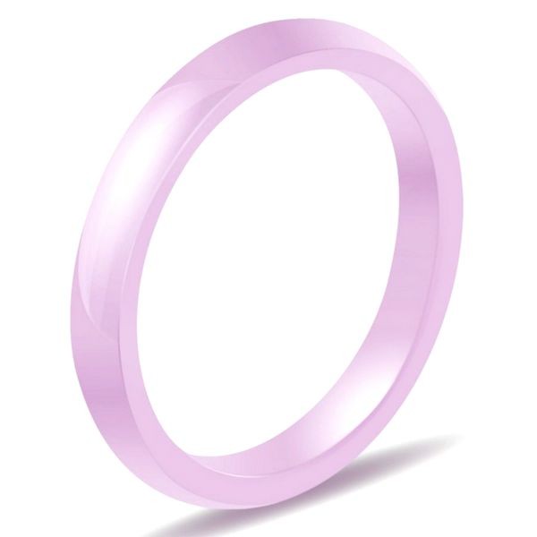 Ceramic ring for women - Pink ring