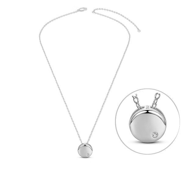 925 silver necklace fine chain pendant design AAA zirconium