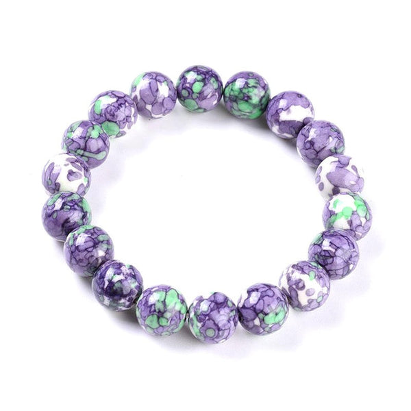 Bracelet for men or women natural jade stones 10 mm