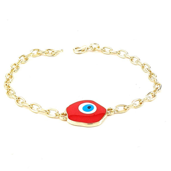 Orientalisches Auge, flexibles Kettenarmband